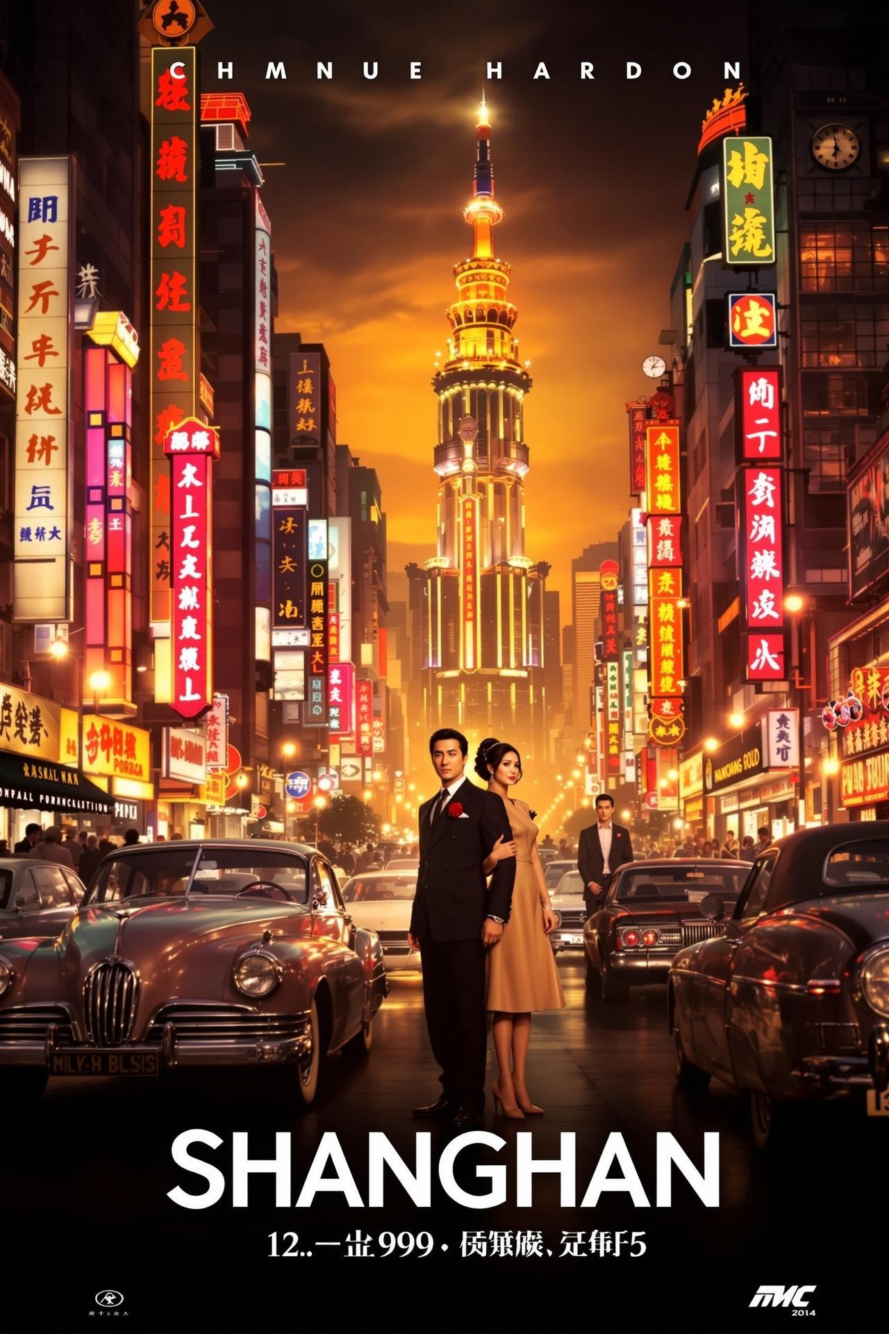 繁花(2023) 剧情影视海报 - 导演王家卫 - 猫咪视频